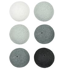 Iris Lights Light Chain - 290 cm - 20 Lights - Graphic Grey