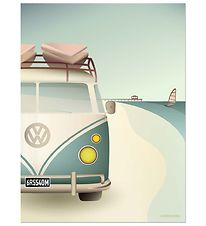 Vissevasse Poster - 50x70 - VW Camper