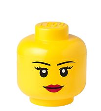 LEGO Storage Box - Small - Head - 19 cm - Girl