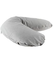 Nørgaard Madsens Nursing Pillow w. Cover - Fossflakes - Grey