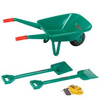 Bosch Mini Wheelbarrow w. Accessories - Toys - Green