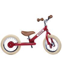 TryBike Loopfiets - Steel - Rood