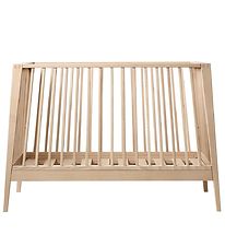 Leander Linea Crib - 132x65x90 cm - Beech
