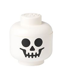 LEGO Storage Box - Small - Head - 19 cm - Skeleton