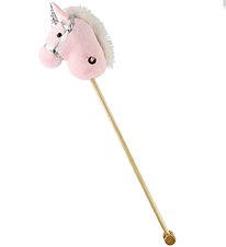 Teddykompaniet Hobbypaard - 100 cm - Roze