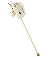 Teddykompaniet Käpphäst - 100 cm - Vit