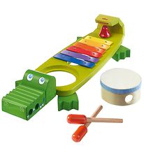 HABA Xylophone - Crocodile - Green