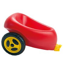 Dantoy Trailer w. Plastic Wheels - Red