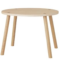 Nofred Mouse Table - Table avec Rangement - Laqu Mat Oak