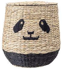 Bloomingville Storage Basket w. Lid - 42x36 - Water Hyacinth - N