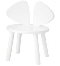 Nofred Chaise pour Enfants - Mouse Chair - Blanc