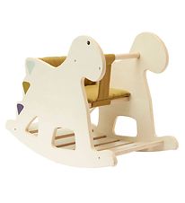 Kids Concept Gunghäst - Trä - Dinosaur