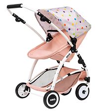 BRIO Chariot de Poupe - Flex - Rose/Blanc 24906000