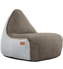 SACKit Beanbag - Cobana lepotuoli - 96x80x70 cm - Ruskea/Valkoin