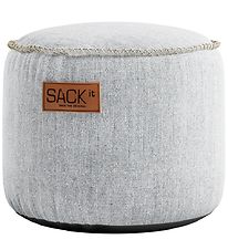 SACKit Pouf - Cobana - Junior - 35x35 cm - Blanc