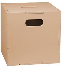 Nofred Storage Box w. Wheels - 36x36 cm - Sand