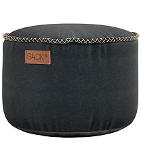 SACKit Pouf - Toile - 50x35 cm - Noir