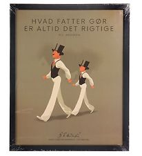 H.C. Andersen Poster - 40x50 cm - Ce que fait le plus gros