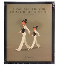 H.C. Andersen Poster - 40x50 cm - Hvad Fatter Gør