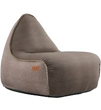 SACKit Beanbag Chair - Canvas Lounge Chair - 96x80x70 cm - Brown