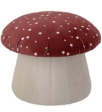 Bloomingville Hat Pouf - Polyester - Red