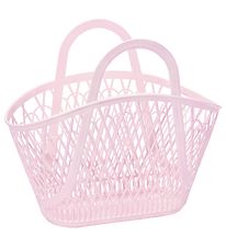 Sun Jellies Basket - Betty - 46x20x39 cm - Pink