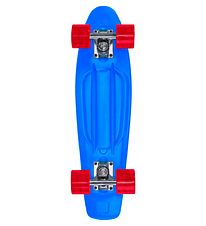Streetsurfing Skateboard - Strandbrett - 22 '' - Blue/Rot