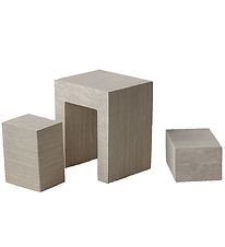 bObles Carr - Marble Living - 3 pces - Dark Fume