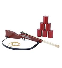 Vilac Can Shooting Game - Rifle w. Elastic - Wood