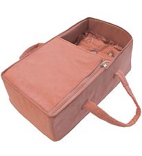 MaMaMeMo Berceau Suspendu - 40 cm - Velours Ctel - Rose