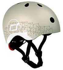 Scoot and Ride Bicycle Helmet - Reflective Ash