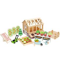 Tender Leaf Wooden Toy - Greenhouse For Dollhouse