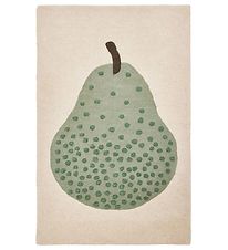 OYOY Rug - 120x75 cm - Green w. Pear