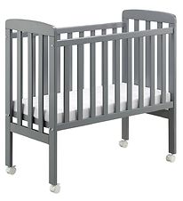 Bino Bedside Crib - By-My-Side - 90x46x88 cm - Grey