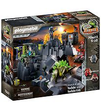 Playmobil Dino Uppgng - Dino Rock - 70623 - 242 Delar