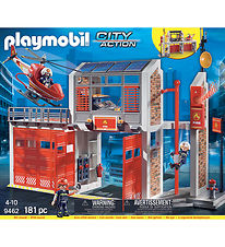 Playmobil City Action - Stor Brandstation - 9462 - 181 Delar