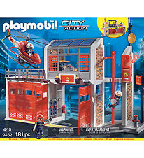 Playmobil City Action - Large Fire Station - 9462 - 181 Parts