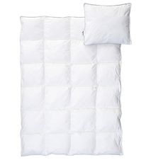 BabyDan Duvet/Cushion - Junior - 40x45/100x140 - Microfiber - Wh