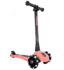 Scoot and Ride Valtatie Kick 3 - LED - Peach