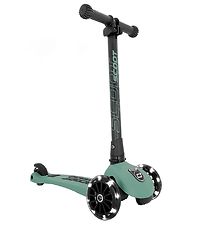 Scoot and Ride Motorvg Kick 3 - LED - Forest