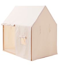 Kids Concept Speeltent - Huis - 110x84 cm - Natuurlijk Wit