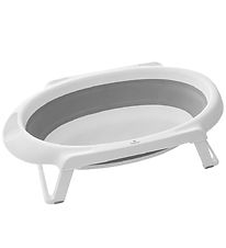 BabyDan Bathtub w. Bath Seat - 30 l - Foldable - White