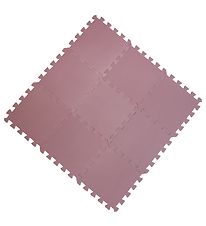 BabyDan Leikkilattia - 90x90 cm - Vaaleanpunainen