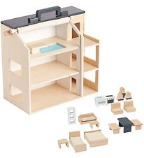 Kids Concept Poppenhuis - Hout - 34x39x19 cm - Aiden