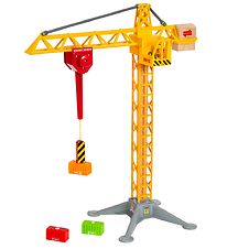 BRIO Light Up Construction Crane - 5 Parts - Yellow 33835