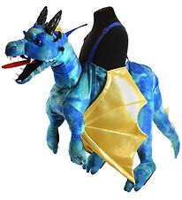 Den Goda Fen Costume - Dragon - Ride On - Blue