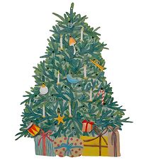 That's Mine Advent Calendar w. 24 Christmas hangings - Felt Chri