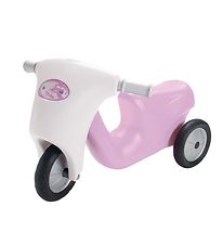 Dantoy Scooter m. Rubberen wielen - Roze/Wit