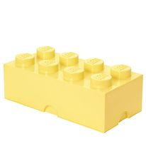 LEGO Storage Opbergbox - 8 Knoppen - 50x25x18 - Cool Geel