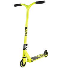Stiga Sparkcykel - Trick Scooter - Hood - Svart/Limegrön